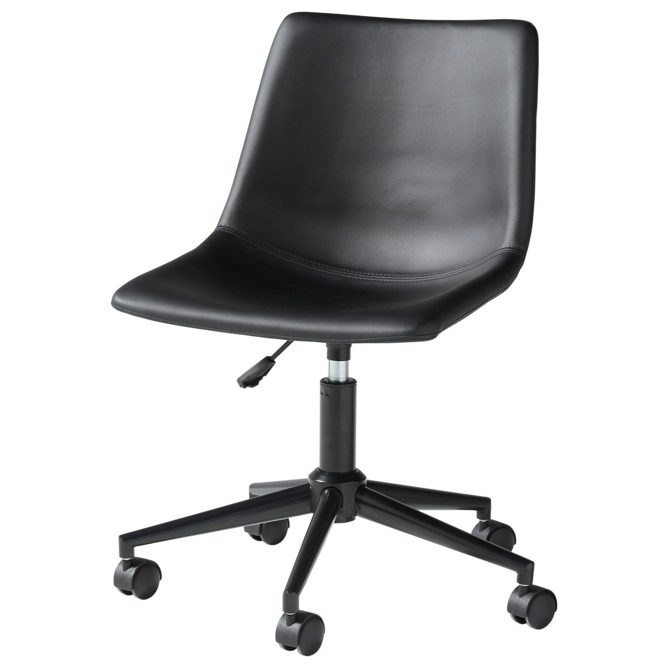 Black and hotsell silver desk chair